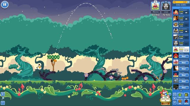 Angry Birds Friends Pig Tales Level 10 High Score 73k смотреть онлайн