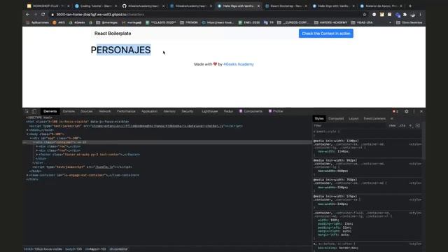 Workshop - Repaso reactjs смотреть онлайн