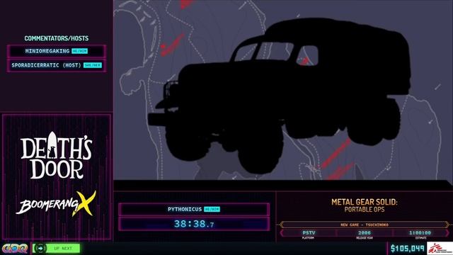 Metal Gear Solid: Portable Ops by Pythonicus in 1:01:07 - Summer Games Done Quick 2021 Online смотреть онлайн