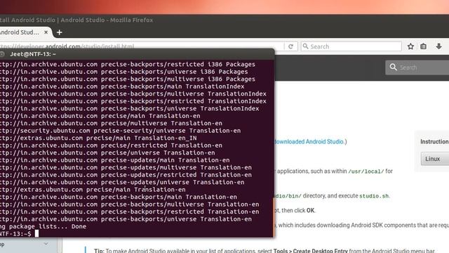 install android studio for Linux смотреть онлайн