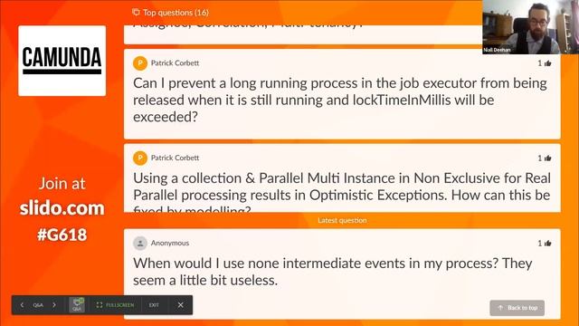 Camunda Question Corner #5 смотреть онлайн