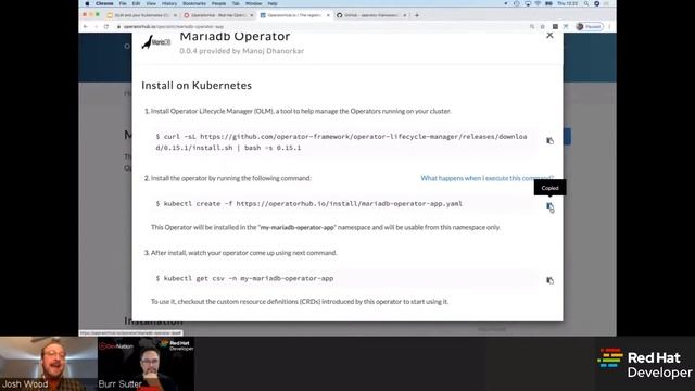 Operatorhub.io and your Kubernetes cluster | DevNation Tech Talk смотреть онлайн