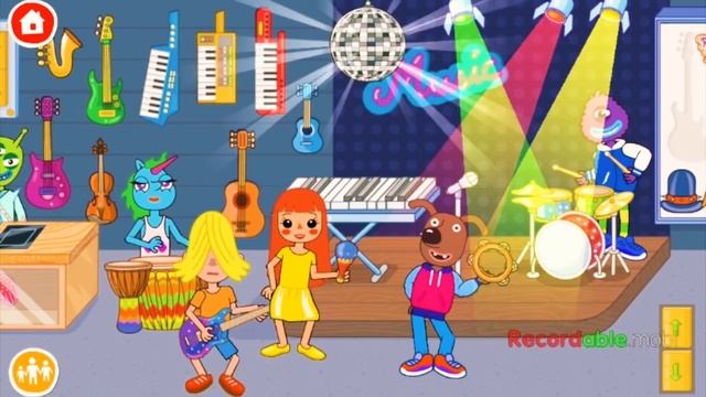 Musical Instruments Sounds for Kids - Percussion instruments | Pepi Super Store - From Baby Teacher смотреть онлайн