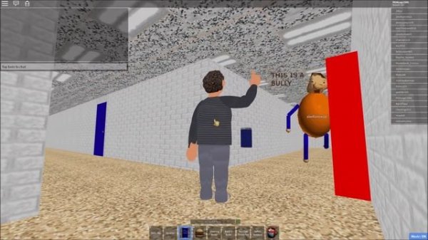 PLAY AS SAD BALDI AND CRYING PLAYTIME IN BALDI'S RP!!  | The Weird Side of Roblox: Baldi's Basics R