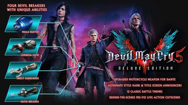 Devil May Cry 5 Deluxe Edition Details смотреть онлайн
