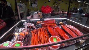 Обзор рыбного рынка Южно-Сахалинска. Цены на мясо и морепродукты.