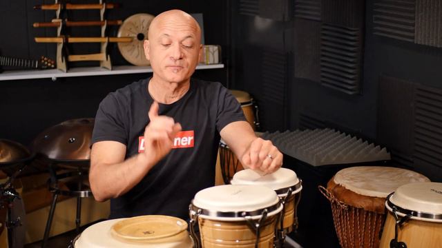 Bongo or Conga Head Replacement - Easy Tutorial смотреть онлайн