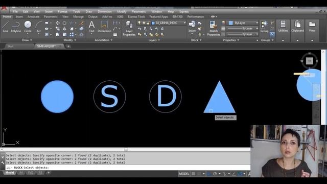 AUTOCAD - Como desenhar símbolos arquitetônicos no AutoCad смотреть онлайн