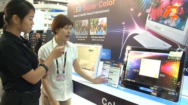 MSI All-in-one AF2211G Wind Top PC @ Computex 2011 смотреть онлайн