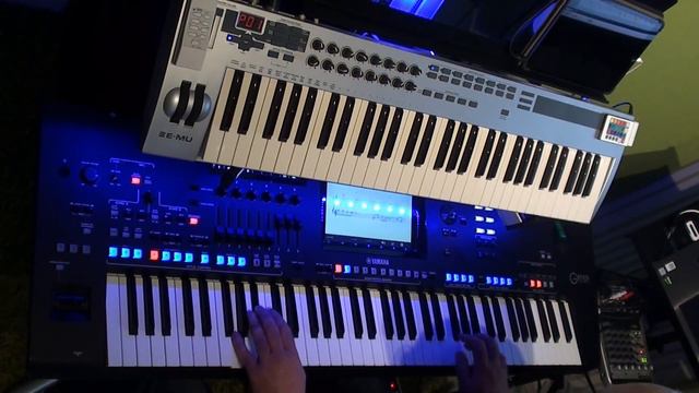 SCHILLER mit UNHEILIG SONNE Remix by Albert on Yamaha Genos смотреть онлайн