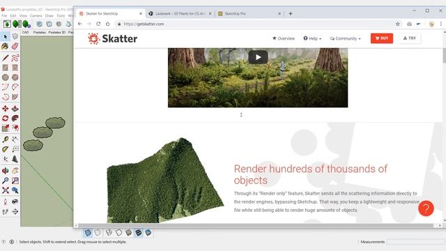 SketchUp programinė įranga apželdinimo projektams kurti: kaip su ja dirbti? смотреть онлайн