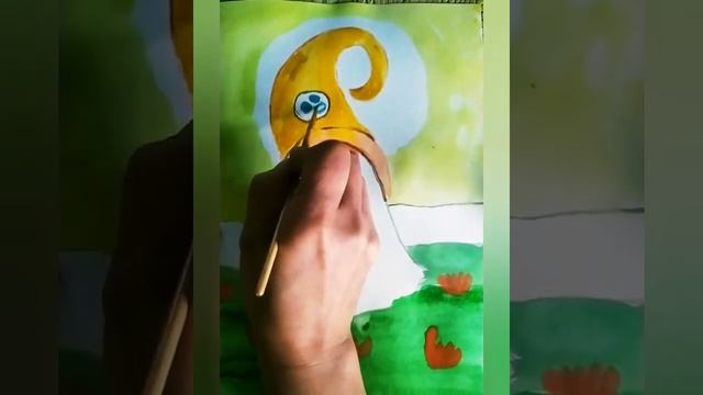 Гномик акварелью. смотреть онлайн