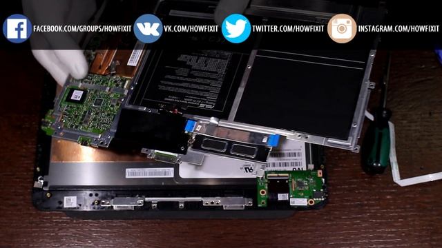 Обзор и вскрытие ноутбука трансформера Asus TransformerBook T300FA-FE002H смотреть онлайн