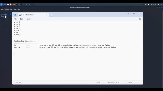 Python Tutorial - 03 | Arithmetic & Assignment Operators - Leisure Codes смотреть онлайн