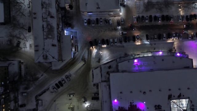 Ночная зимняя Караганда смотреть онлайн