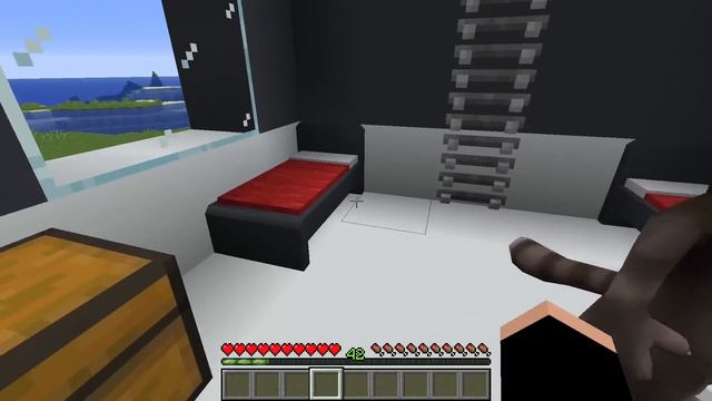 SURVIVAL LONG TRAIN WITH 100 NEXTBOTS In Minecraft - Gameplay - Coffin Meme