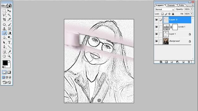 Torn Paper Effect | Adobe Photoshop Tutorial смотреть онлайн
