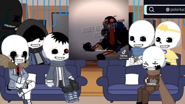 SANS AUS REACT TO ERROR  || FT: NIGHTMARE, DREAM, INK, SWAP, KILLER, DUST AND HORROR