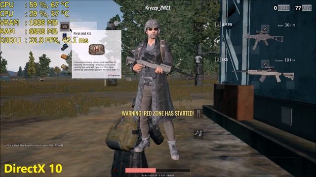 HD 5770 / 6770 1GB | Playerunknown's Battlegrounds [Monthly Update #2] DX10, DX11, Very Low смотреть онлайн