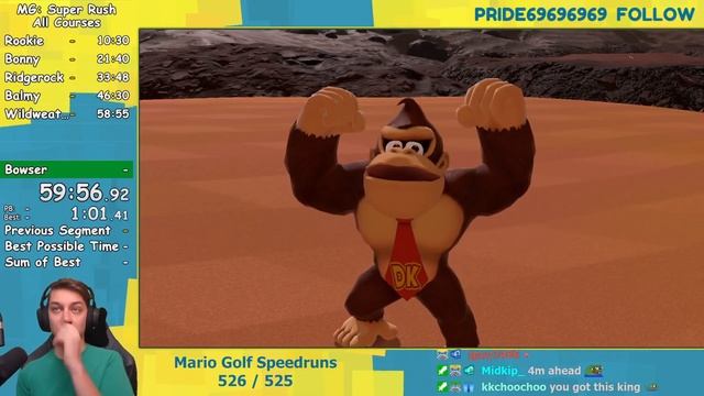 I got the world record in the new Mario Golf game смотреть онлайн