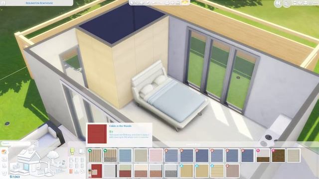 Perfect Patio Starter | Speed Build | The Sims 4 смотреть онлайн