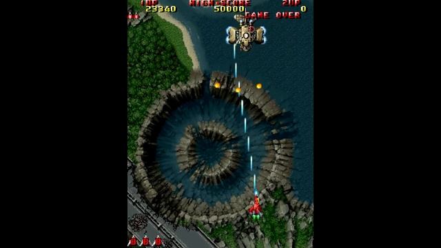 Raiden 2 (Arcade) - Part 1 - Level 1 смотреть онлайн
