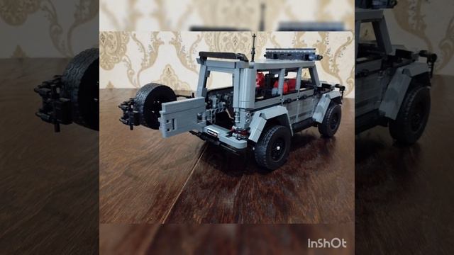 Обзор лего набора SY 8790 Mercedes Benz Gelendwagen 4×4