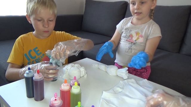 3 цвета ТАЙ ДАЙ Челлендж / 3 Colors Tie Dye Challenge смотреть онлайн