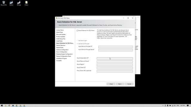 First Time Install - SQL Server смотреть онлайн