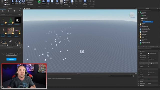 How to make it rain in Roblox Studio смотреть онлайн