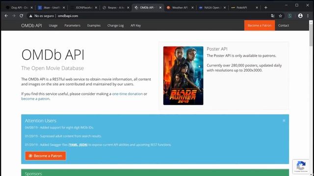 APIs para practicar Frontend (o desarrollo de aplicaciones Clientes) смотреть онлайн