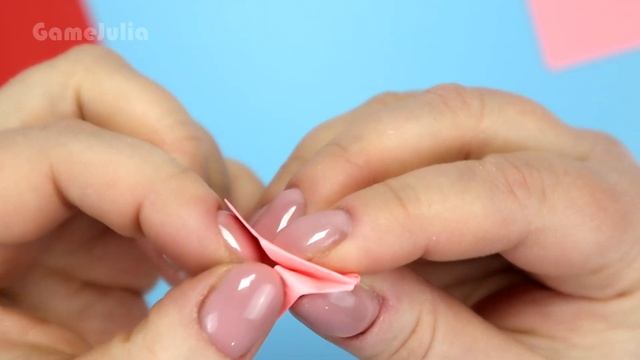 Браслет Сердечки своими руками из бумаги