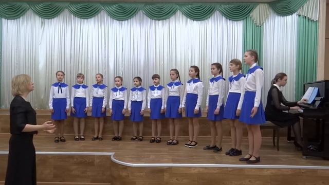 Образцовый вокальный ансамбль Тонус младшая группа ГУО "Детская школа искусств №2 г.Жлобина" , смотреть онлайн