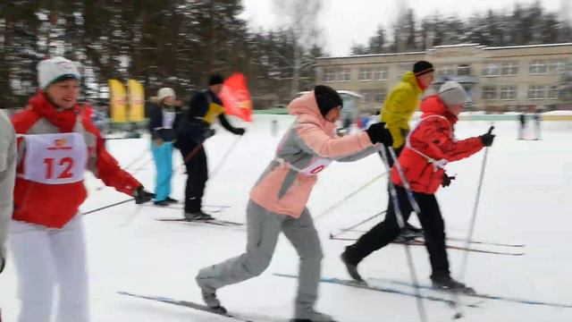 Лыжный забег Gold's Fitness 2018 смотреть онлайн