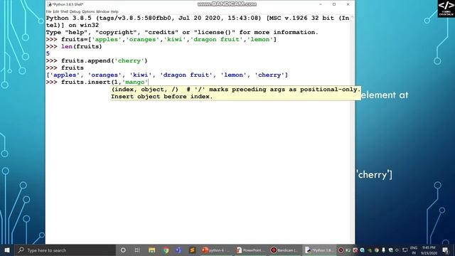 Python Tutorials for Beginners #Part 6 - List & List Methods смотреть онлайн