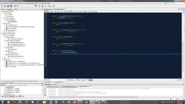 Aplicación Web con JAVA Conexión a MYSQL (INSERT) usando PrimeFaces Mobile con JPA EclipseLink смотреть онлайн