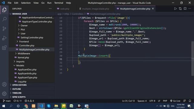 Multiple Image Upload & Show All Images || Bulk Image Upload || Store Multiple Image in Laravel смотреть онлайн