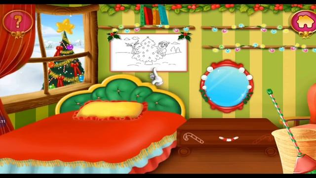 Fun Christmas Santa Care Kids Game - Crazy Santa - Play Xmas Rescue Santa Claus Adventure Story Gam смотреть онлайн