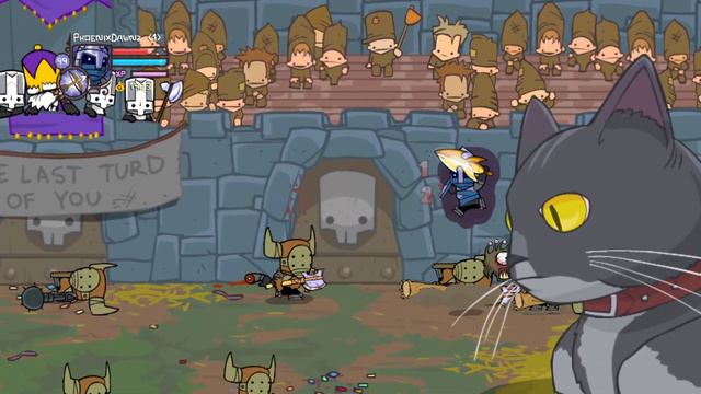 Day one of trying to juggle in castle crashers. смотреть онлайн