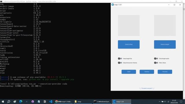 一键换脸最新版roop全平台安装使用指南(Windows/MacOS/Linux)，支持多张脸选择替换，换脸速度提高5倍 смотреть онлайн