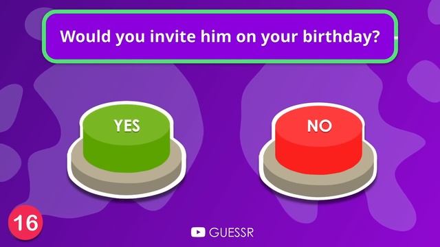 YES or No Challenge | Choose One Button смотреть онлайн