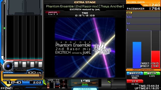 Excitech - Phantom Ensemble (2nd rasor mix) [ Hardcore ] ♫東方音弾遊戯5 Touhou Sound Bullet Game 5♫ смотреть онлайн