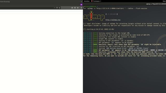 Simple Automated SQL Injection with sqlmap. смотреть онлайн