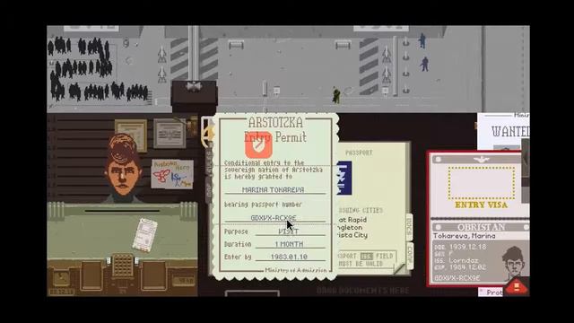 Papers, Please: Day 26 - Locker mechanics too hard. смотреть онлайн