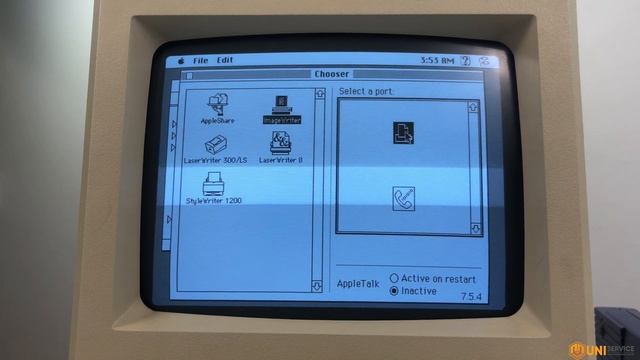 Обзор принтера ImageWriter II и немного истории принтеров Apple. смотреть онлайн