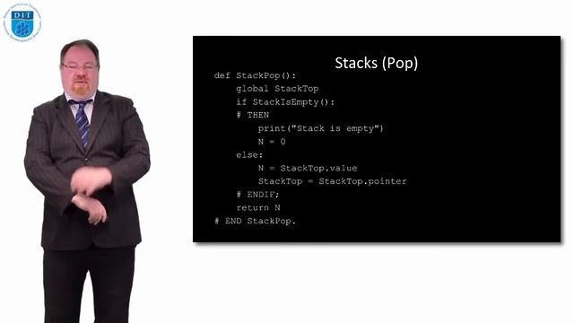 Python: Using a Linked List to represent Stacks and Queues смотреть онлайн