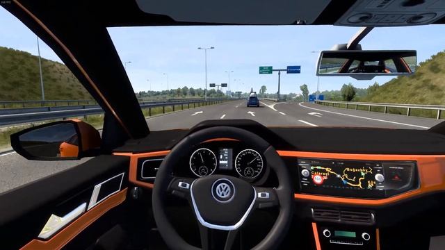 Volkswagen Polo RLine 2020 - Hızlı Sürüş | Euro Truck Simulator 2 смотреть онлайн