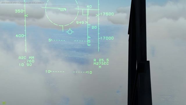DCS F-15C: BVR HUD Symbology And Basic Missile Concepts.