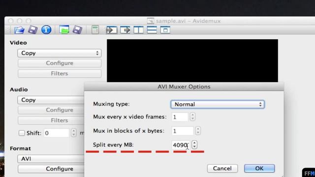 Split .AVI files by Size Free on Mac смотреть онлайн