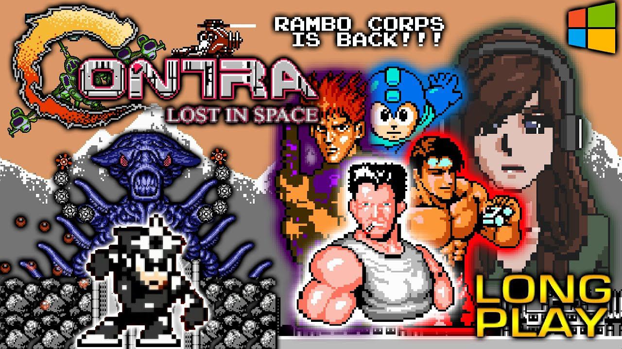 CONTRA: LOST IN SPACE By LAG Studios V0.1 (PC,FANGAME) LONGPLAY